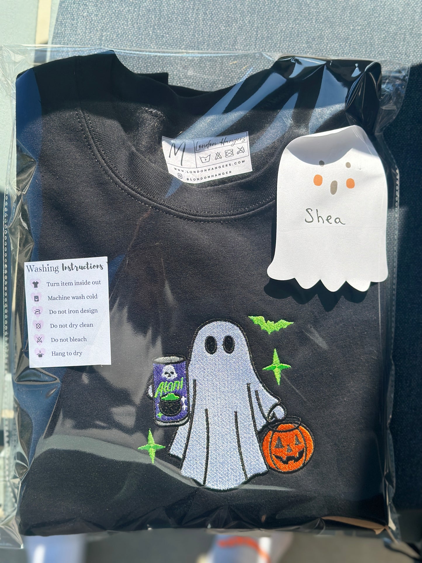 HW Alani pumpkin ghost shirt