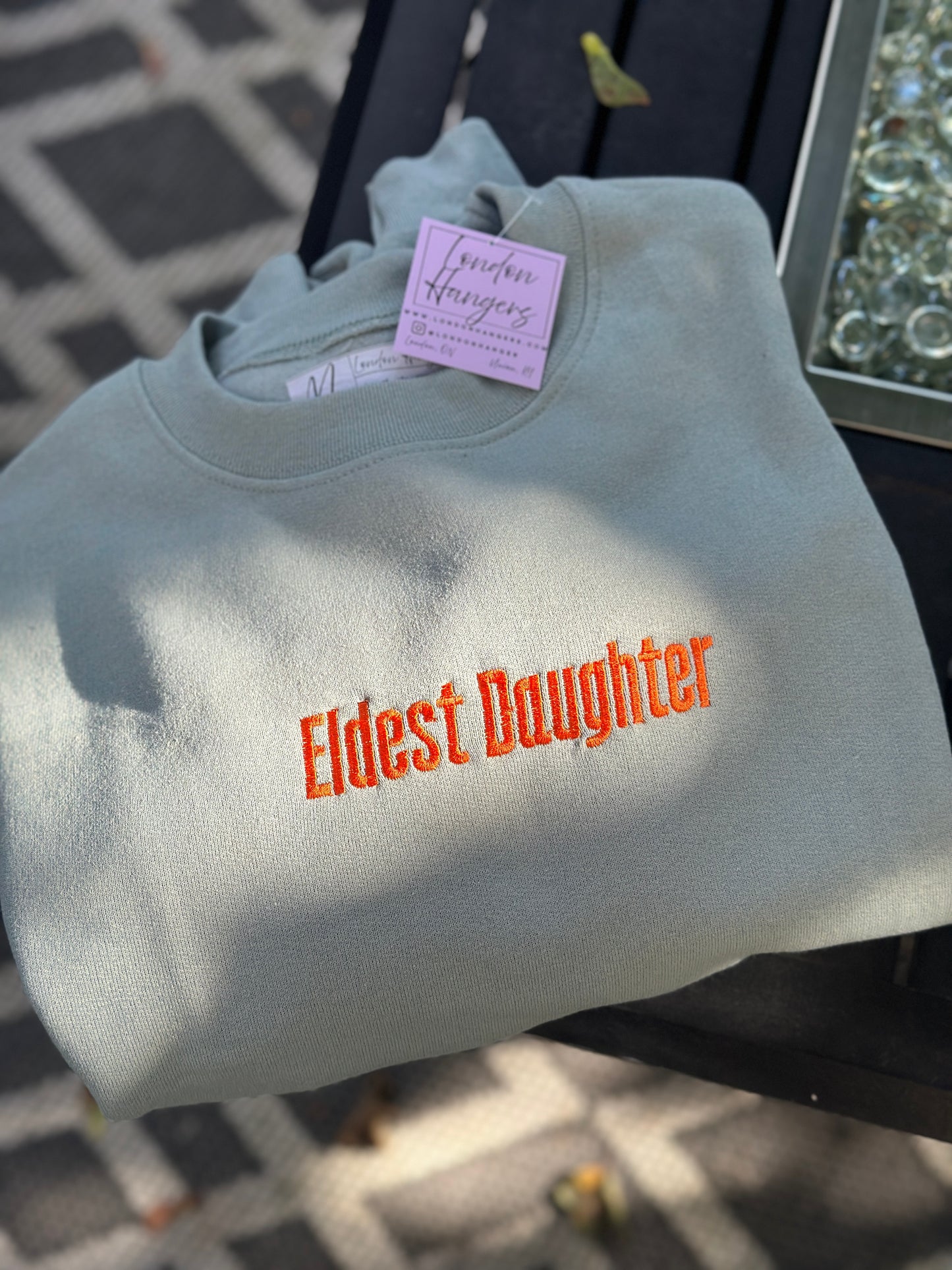 TS Eldest daughter embroidered shirt