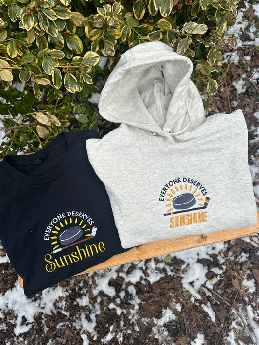 T SHIRT Everyone Deserves Sunshine Embroidered shirt