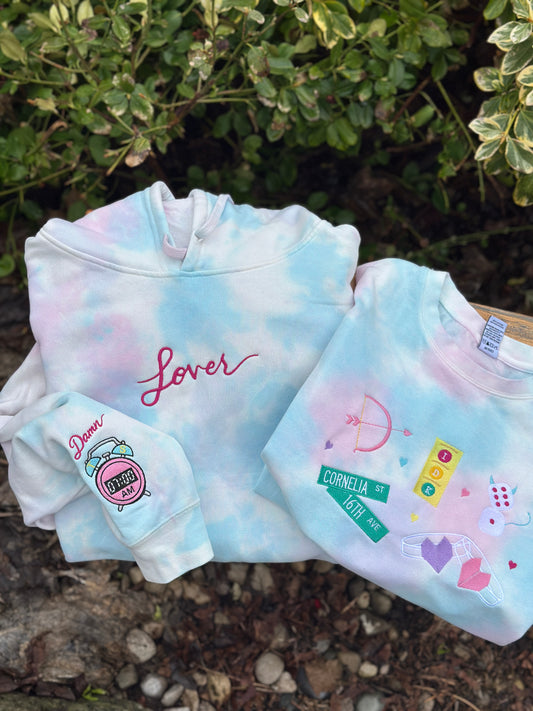 TS Lover Era embroidered top and pants