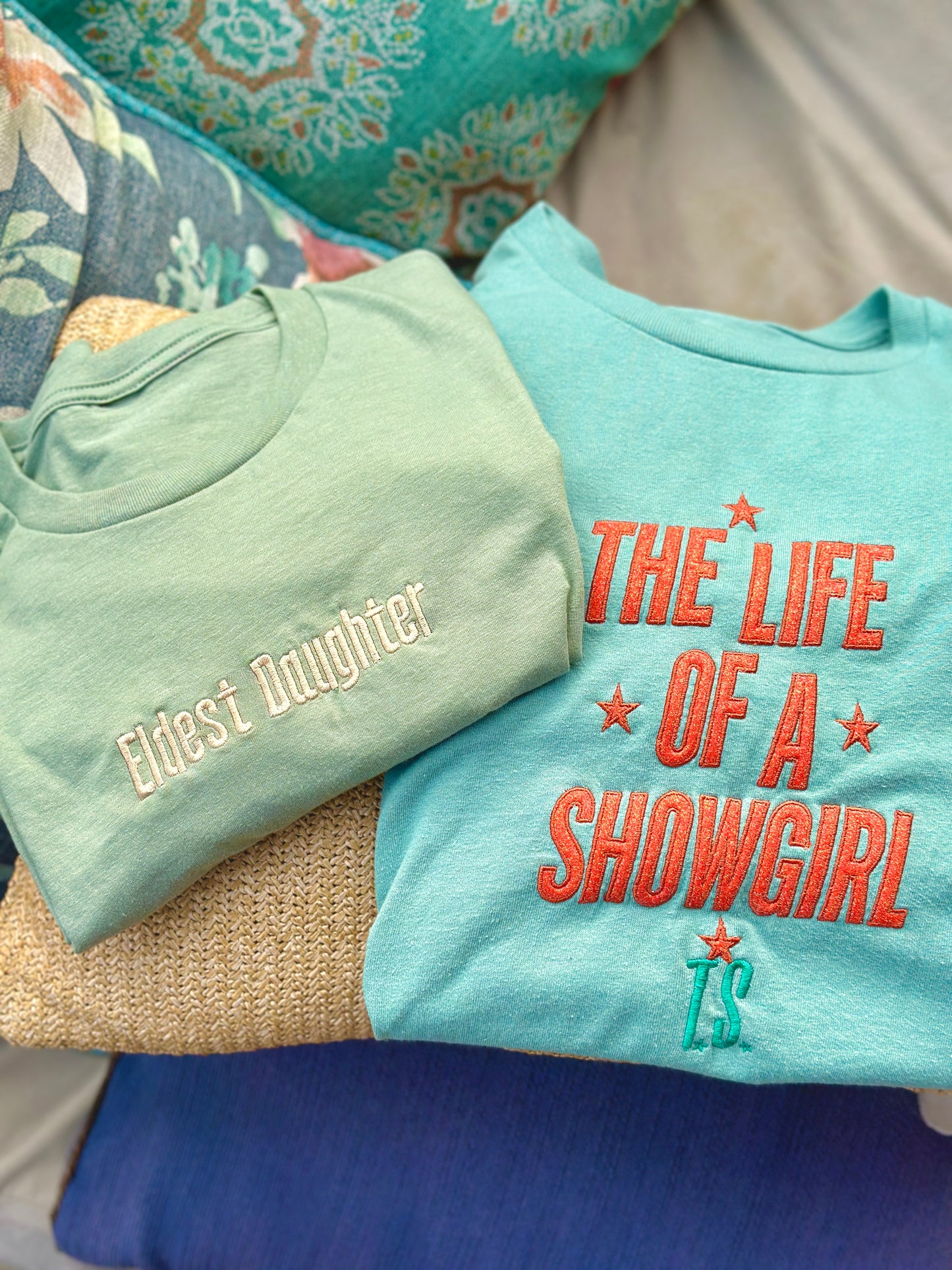 TS Eldest daughter embroidered shirt