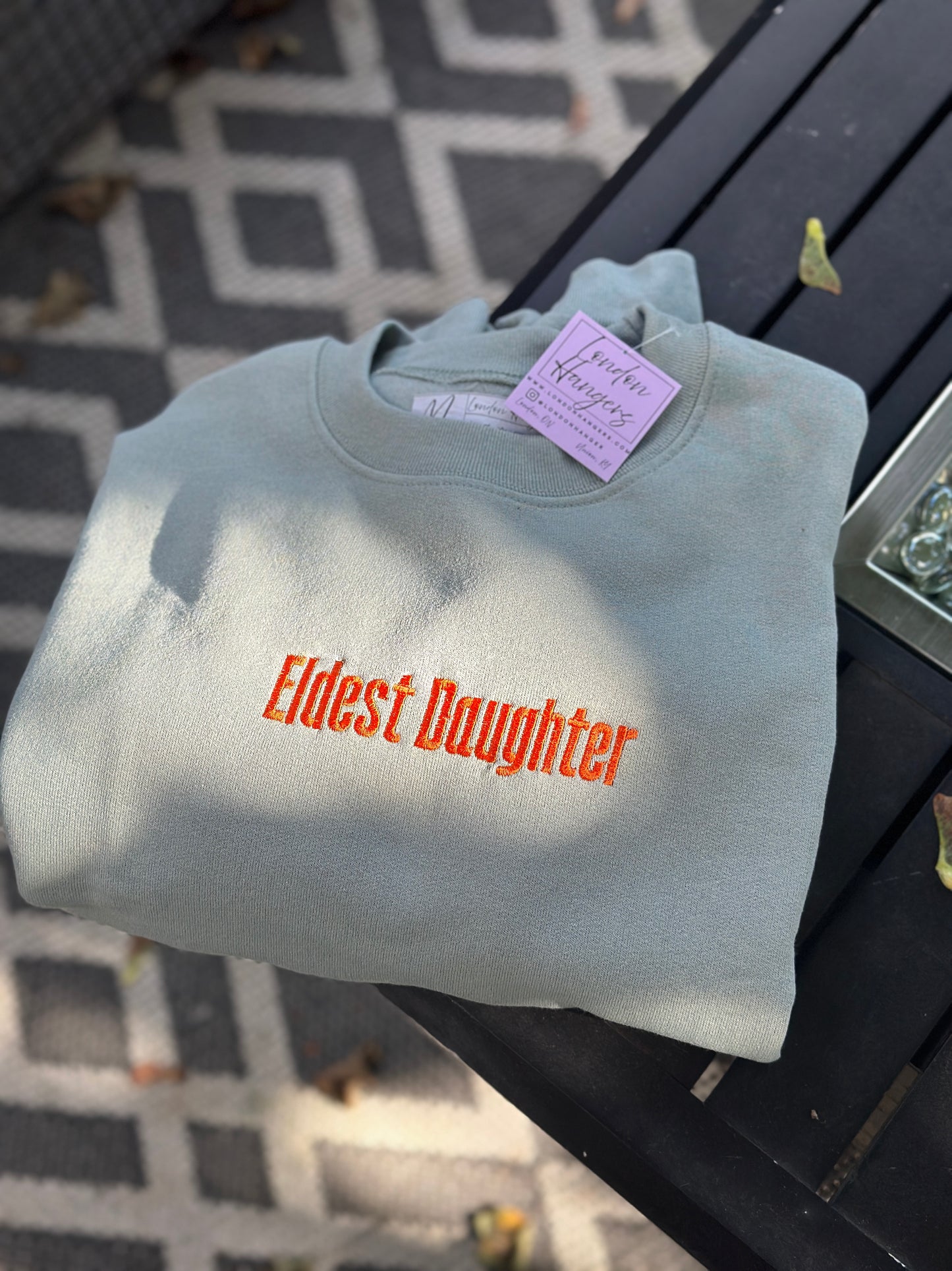 TS Eldest daughter embroidered shirt