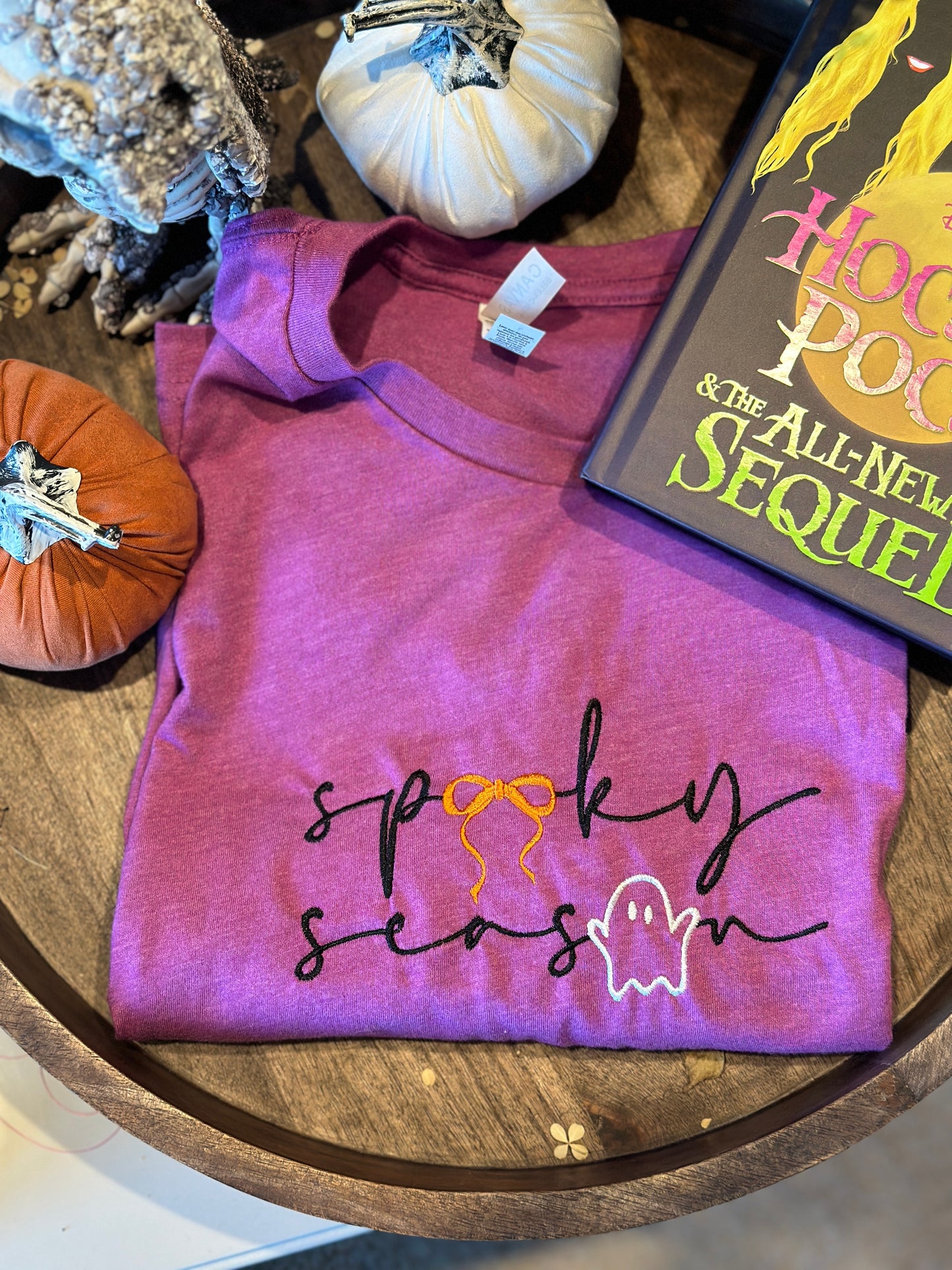 HW Spooky Season embroidered shirt
