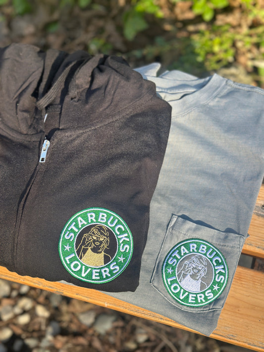 Starbucks Lovers Taylor Swift Embroidered shirts