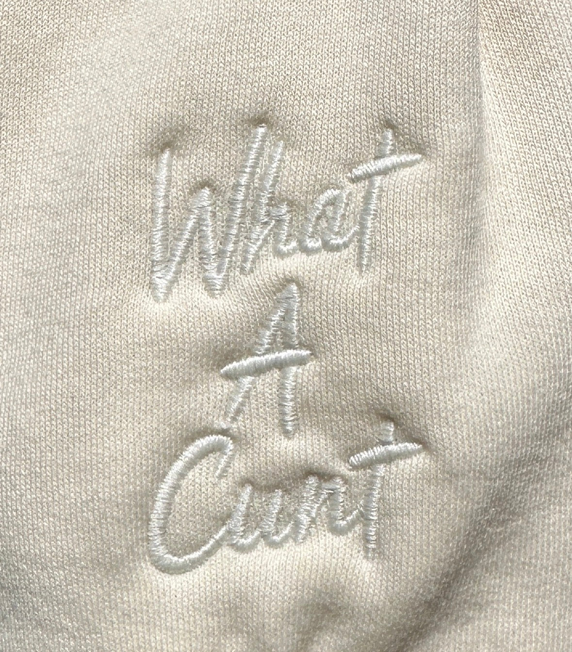 Hacks What a C word embroidered pocket t shirt