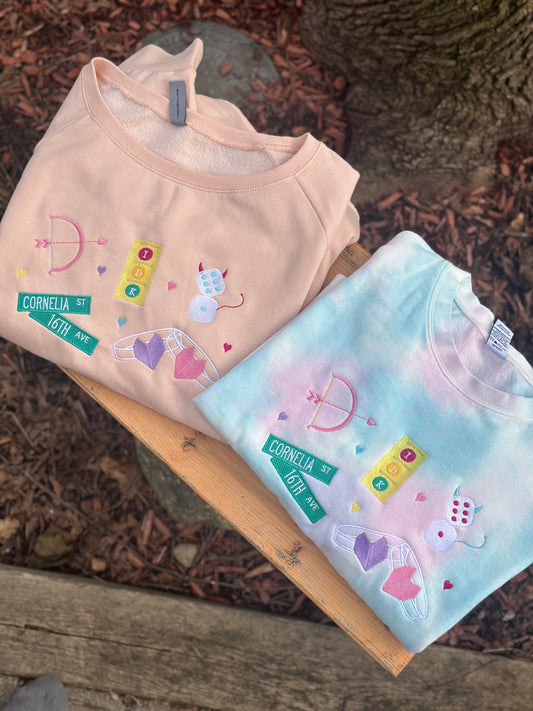 Icons Chapter 2: Lover taylor swift embroidered tops