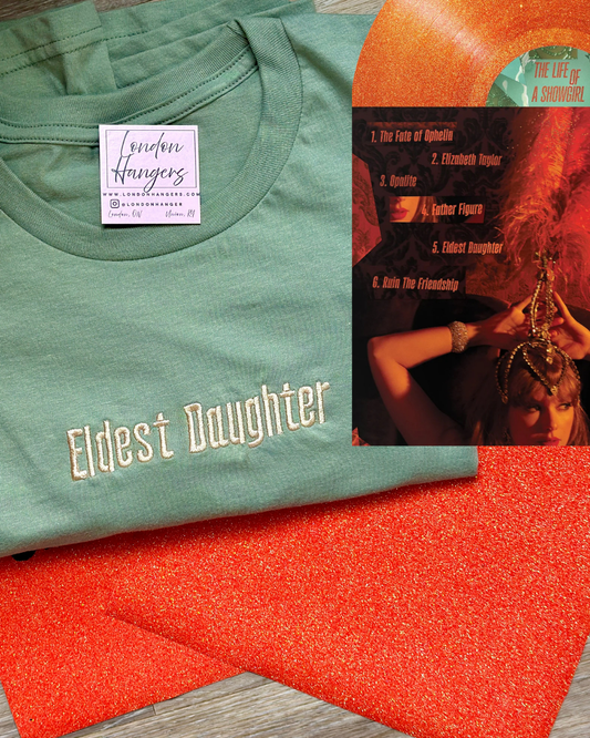 TS Eldest daughter embroidered shirt
