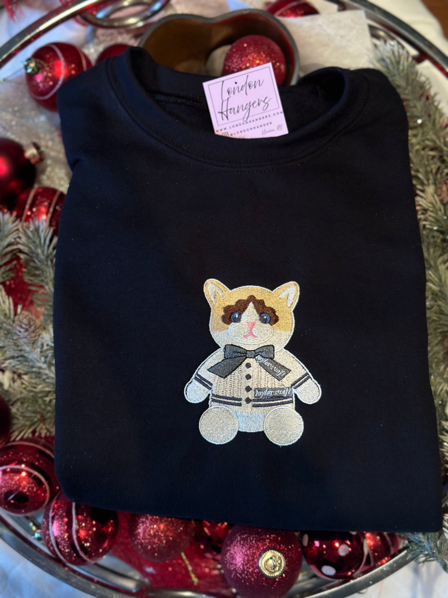 Folklore Cat Embroidered shirt Taylor Swift