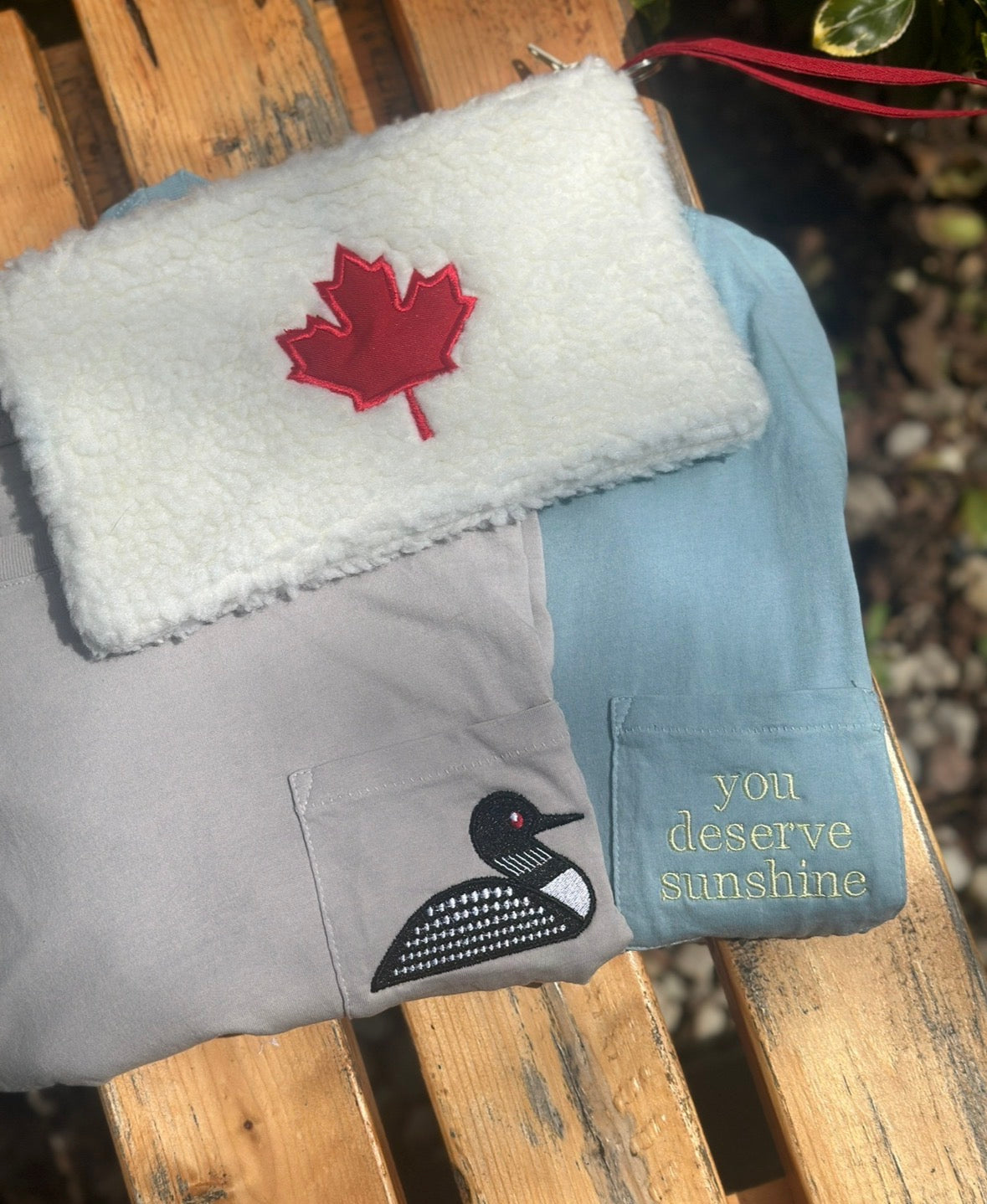 Loon Embroidery Design