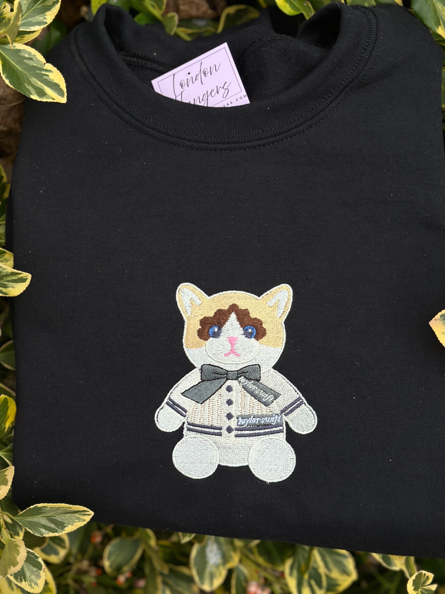 Folklore Cat Embroidered shirt Taylor Swift