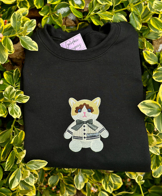 Folklore Cat Embroidered shirt Taylor Swift