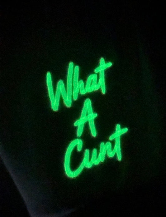 Hacks What a C word embroidered pocket t shirt