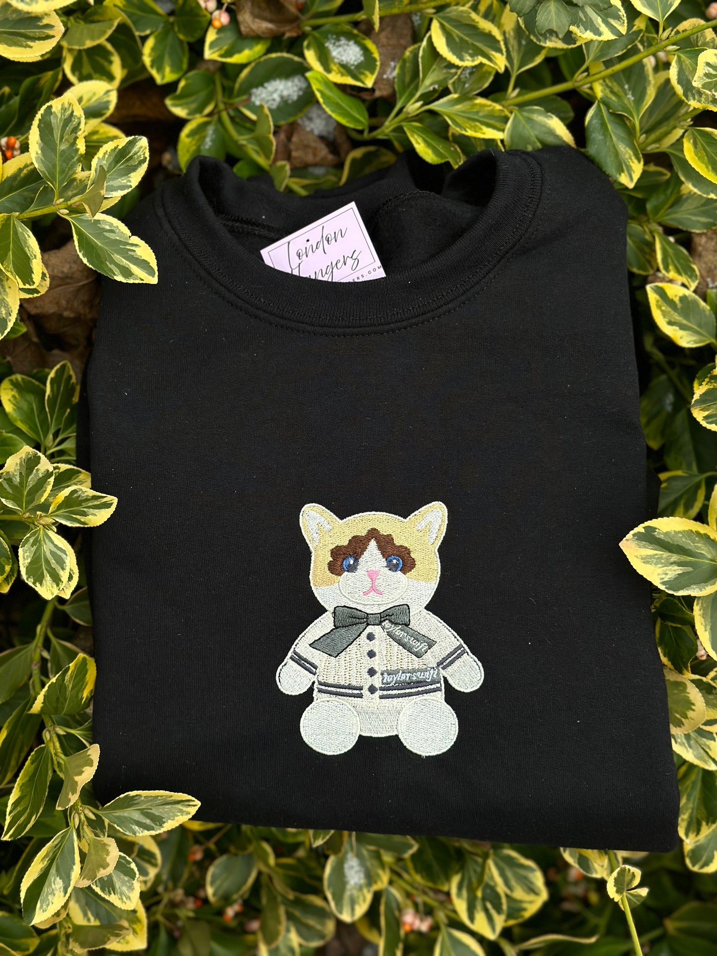Folklore Cat Embroidered shirt Taylor Swift