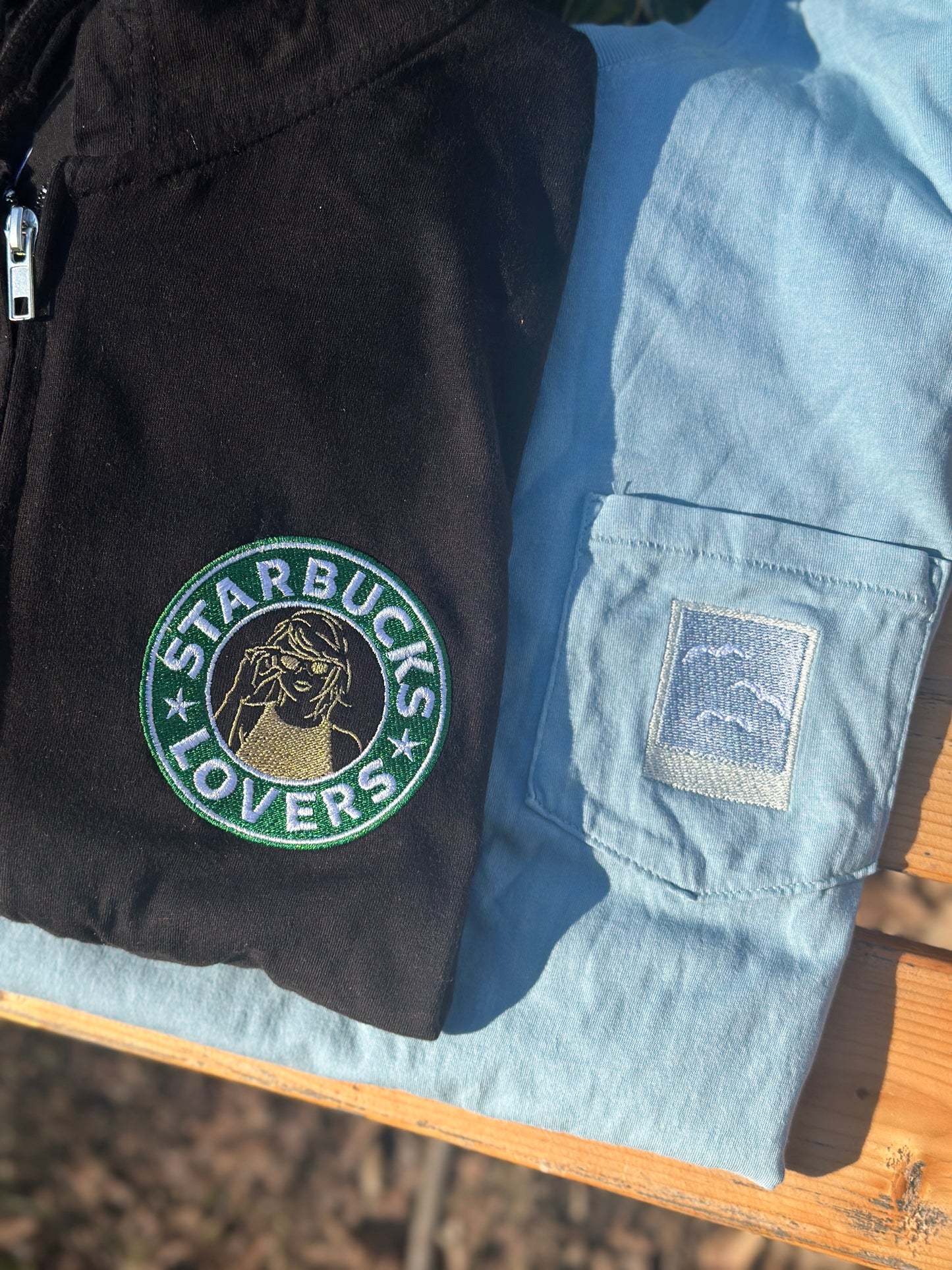Starbucks Lovers Taylor Swift Embroidered shirts