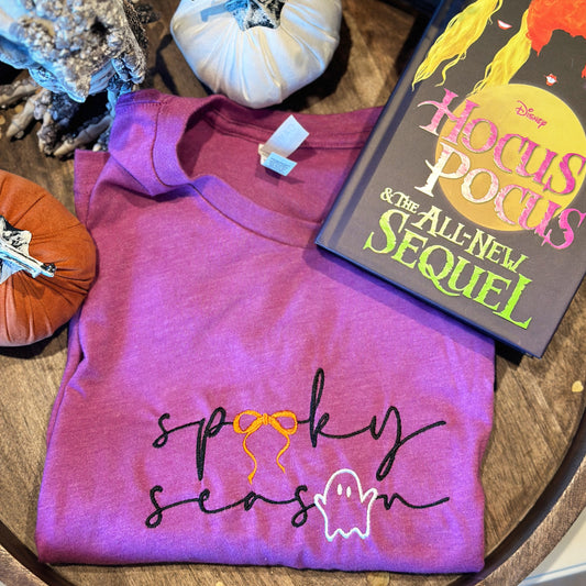 HW Spooky Season embroidered shirt