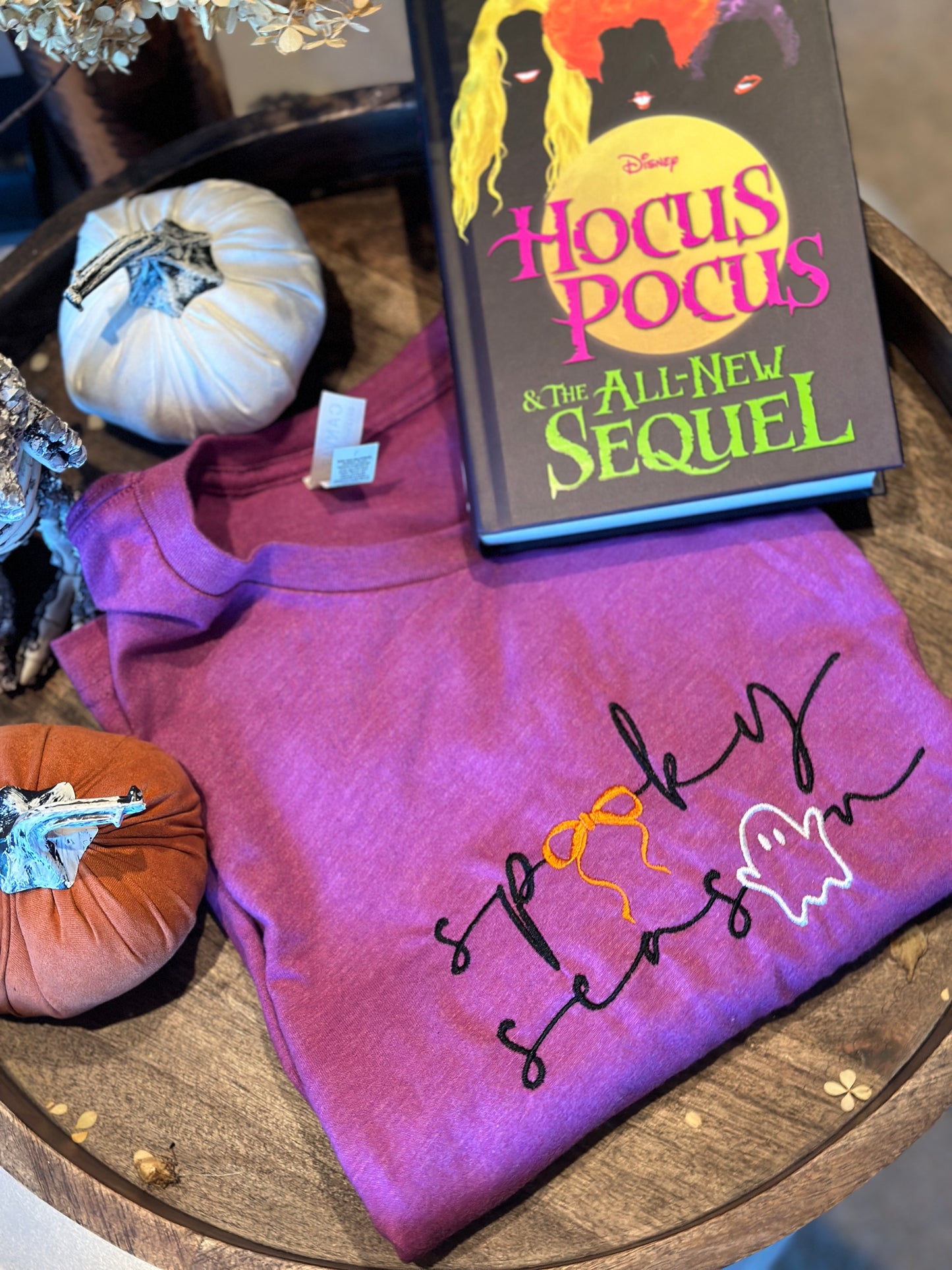 HW Spooky Season embroidered shirt
