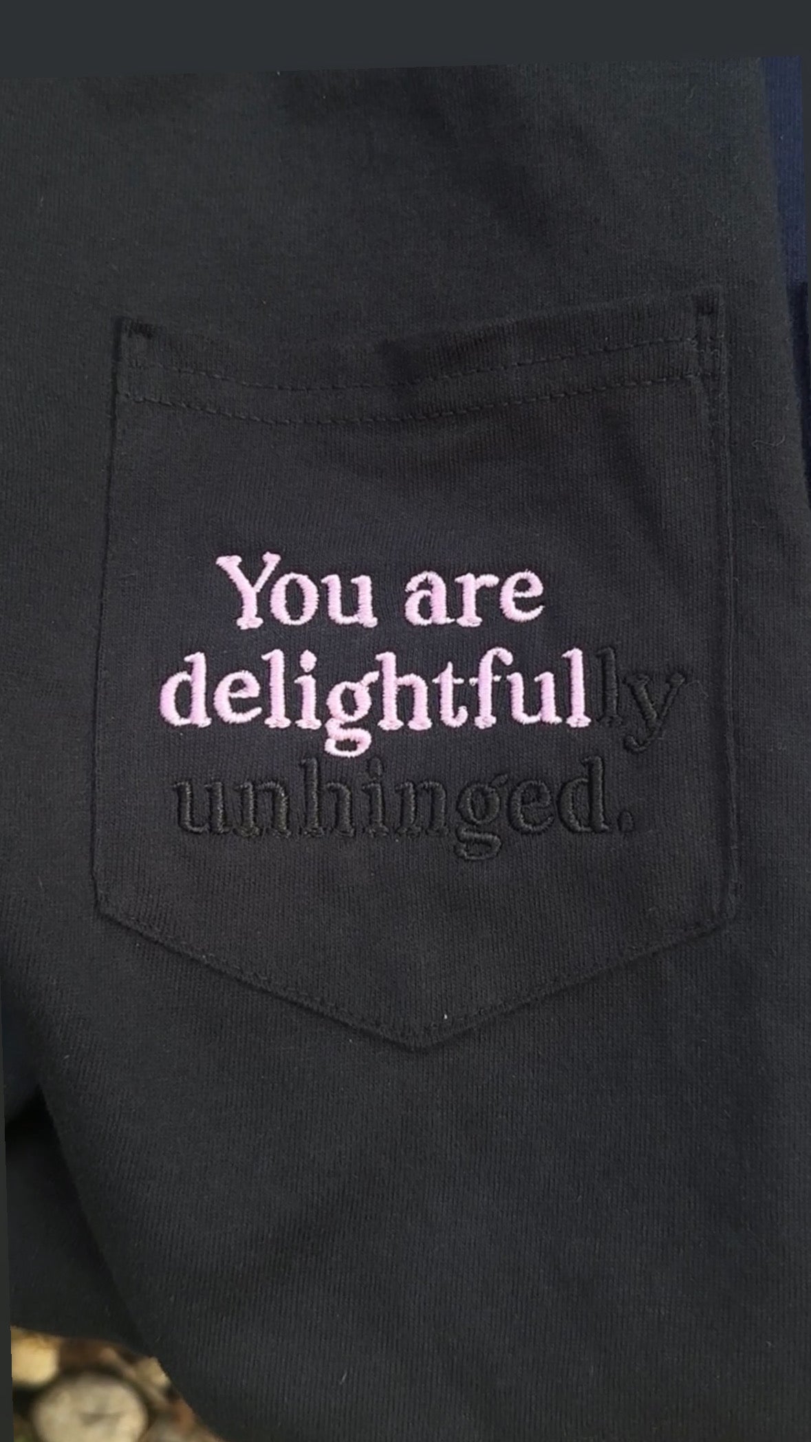 Hide a feeling embroidered tops