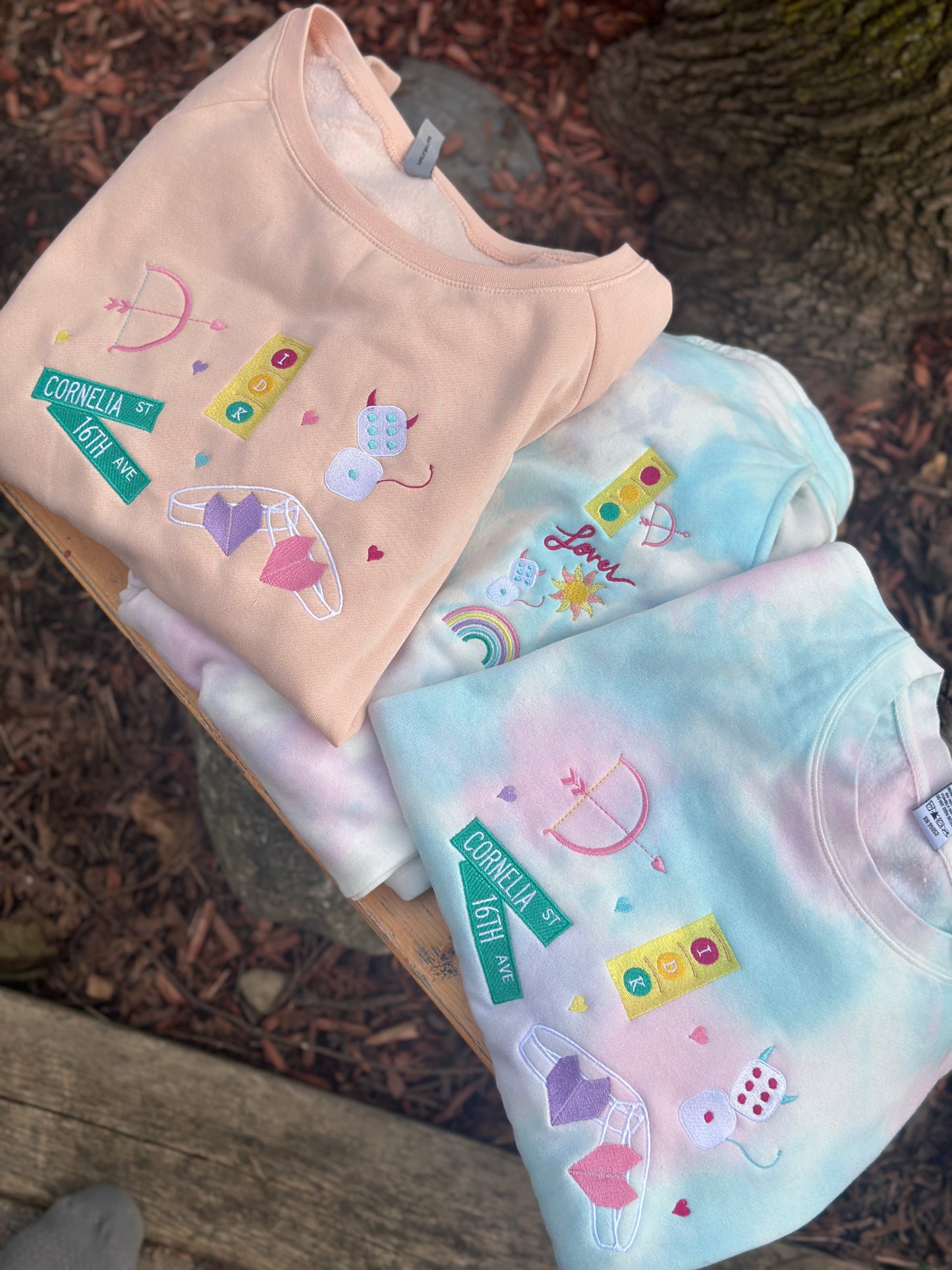 Icons Chapter 2: Lover taylor swift embroidered tops