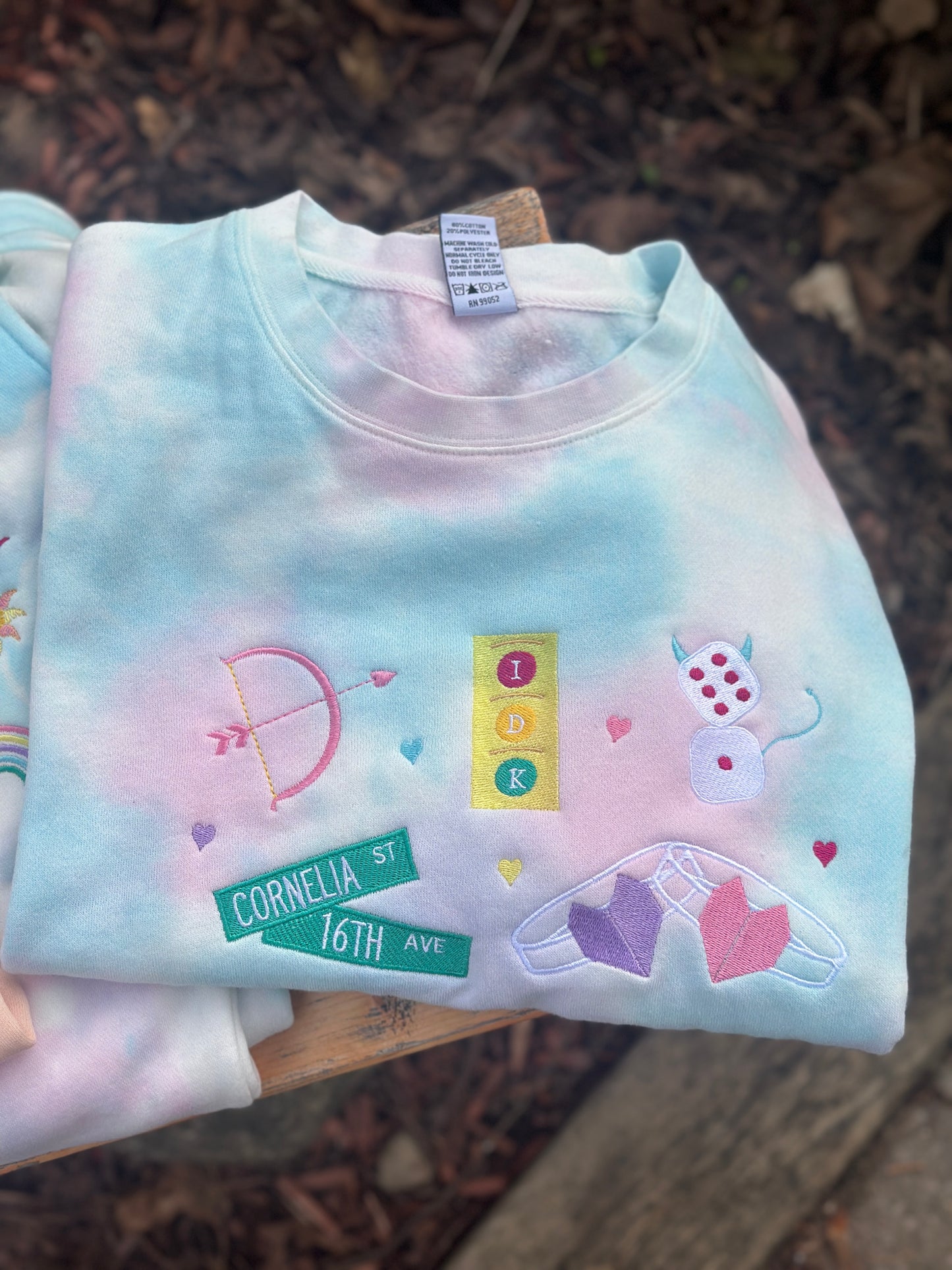 Icons Chapter 2: Lover taylor swift embroidered tops