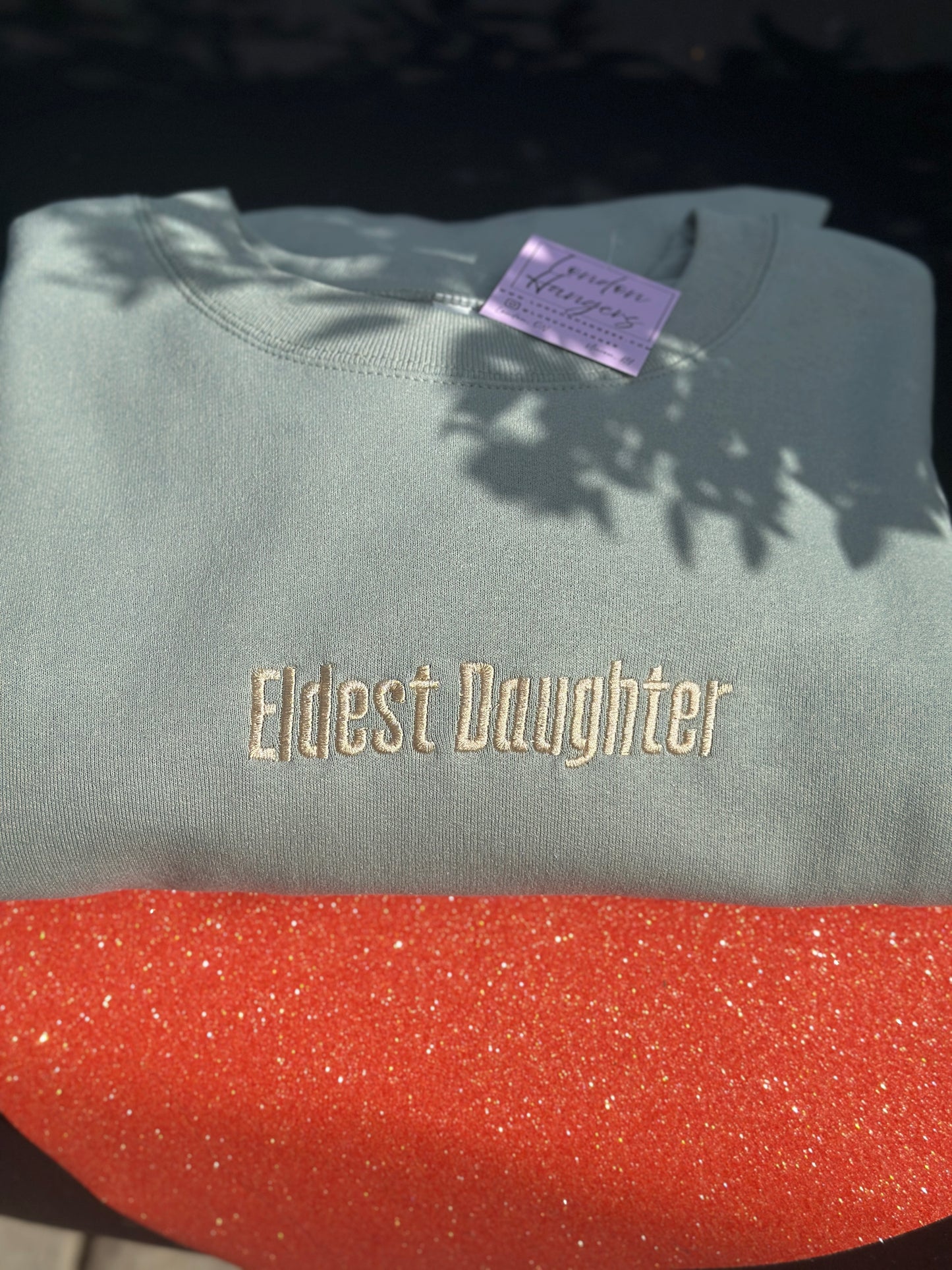 TS Eldest daughter embroidered shirt