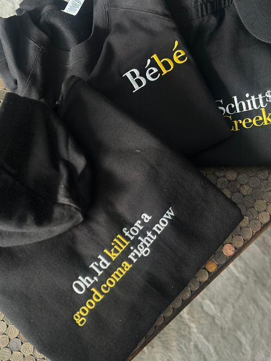 Moira's Memoirs SC custom embroidered collection