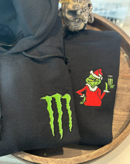 Monster Energy drink embroidered shirt