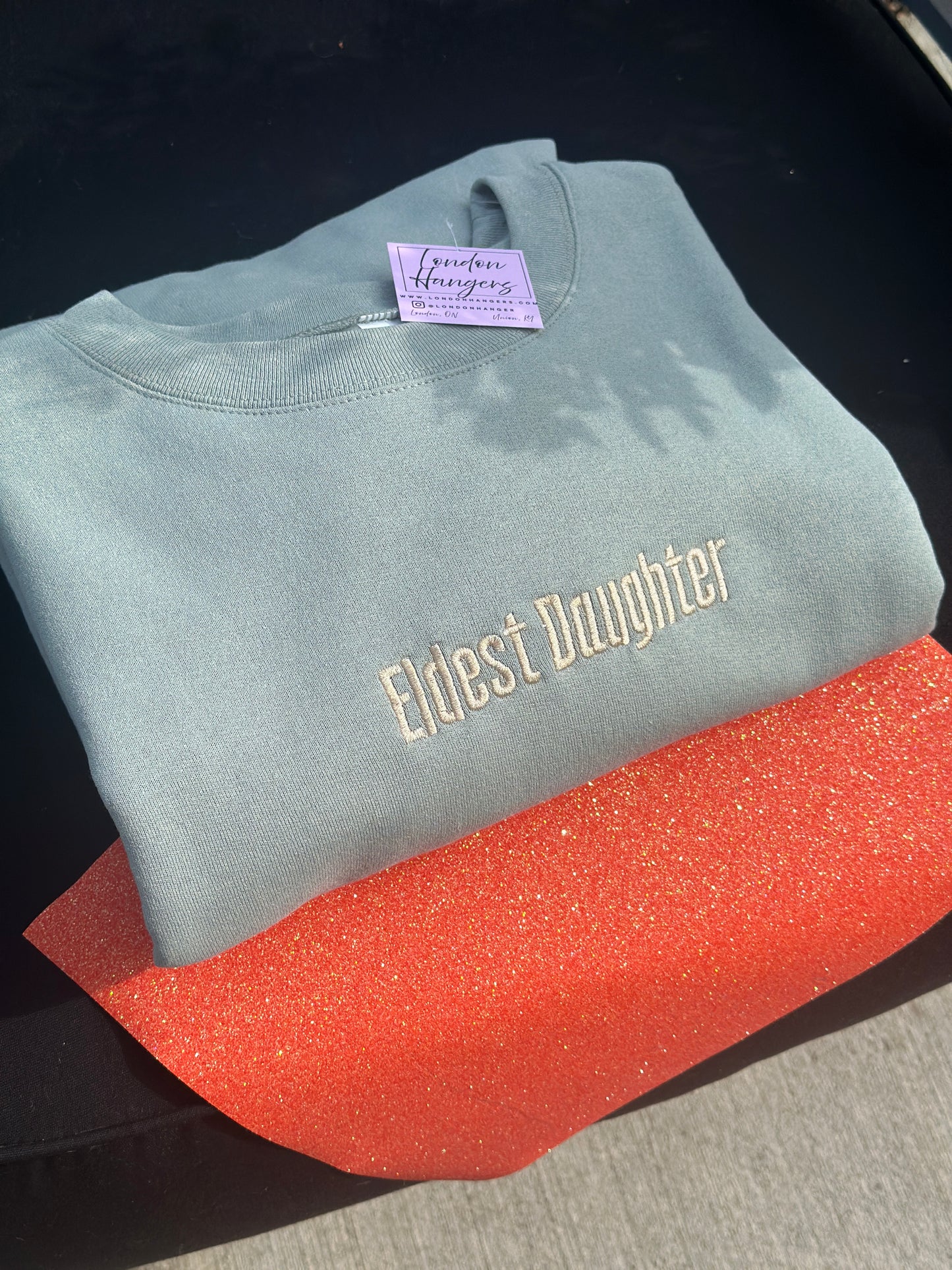 TS Eldest daughter embroidered shirt