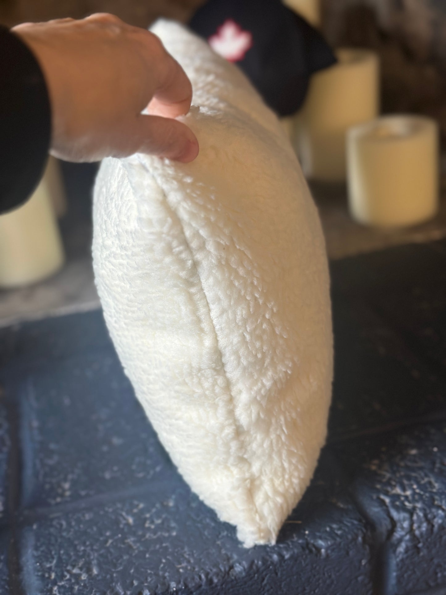 CANADA sherpa PILLOW