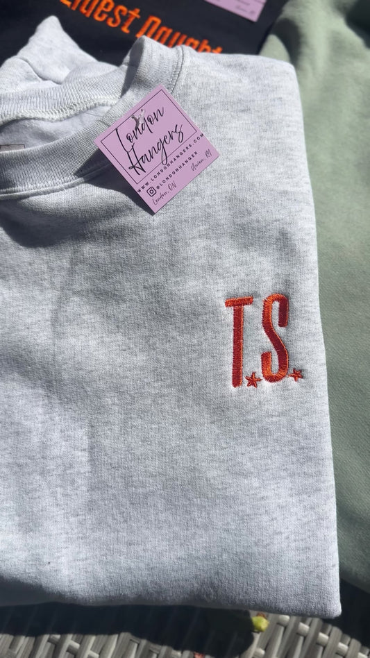 TS 12 logo embroidered shirt